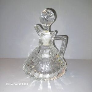 Cambridge Caprice Clear (Stem 300) Oil Bottle w/Stopper